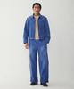 Man On The Boon Herringbone Pattern Work Jacket_Blue 4716109026