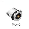 1/5/10Pcs Round Magnetic Cable Plug Type C Micro USB C 8 Pin Plugs Fast Charging Adapter Phone Magnet Charger Plug