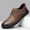 Luxury Brand Male Oxford Shoes Formal Genuine Leather Shoes for Men Lace Up Wedding Party Office Footwear Business Casual Shoes