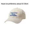 Letter Snapback Sun Hat Adjustable Duck Tongue Caps Vintage Baseball Cap  Women Men