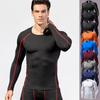 13 Colors Men's Running Sports T Shirts Fitness PRO Quick-Dry Compression Long-Sleeve Shirt Tops Home Gym Clothes