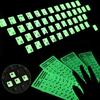 Luminous Keyboard Stickers | Multi-Language Fluorescent Vinyl Decals for Mechanical Keyboards | Glow-in-the-Dark PE Material