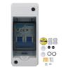 DC Disconnect Switch 6A 1000V Miniature Circuit Breaker with IP65 Waterproof Distribution Box for Solar Panel PV