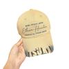 Fashion American retro embroidery letter baseball cap children washed old wide brim show face small sunshade sun protection cap men
