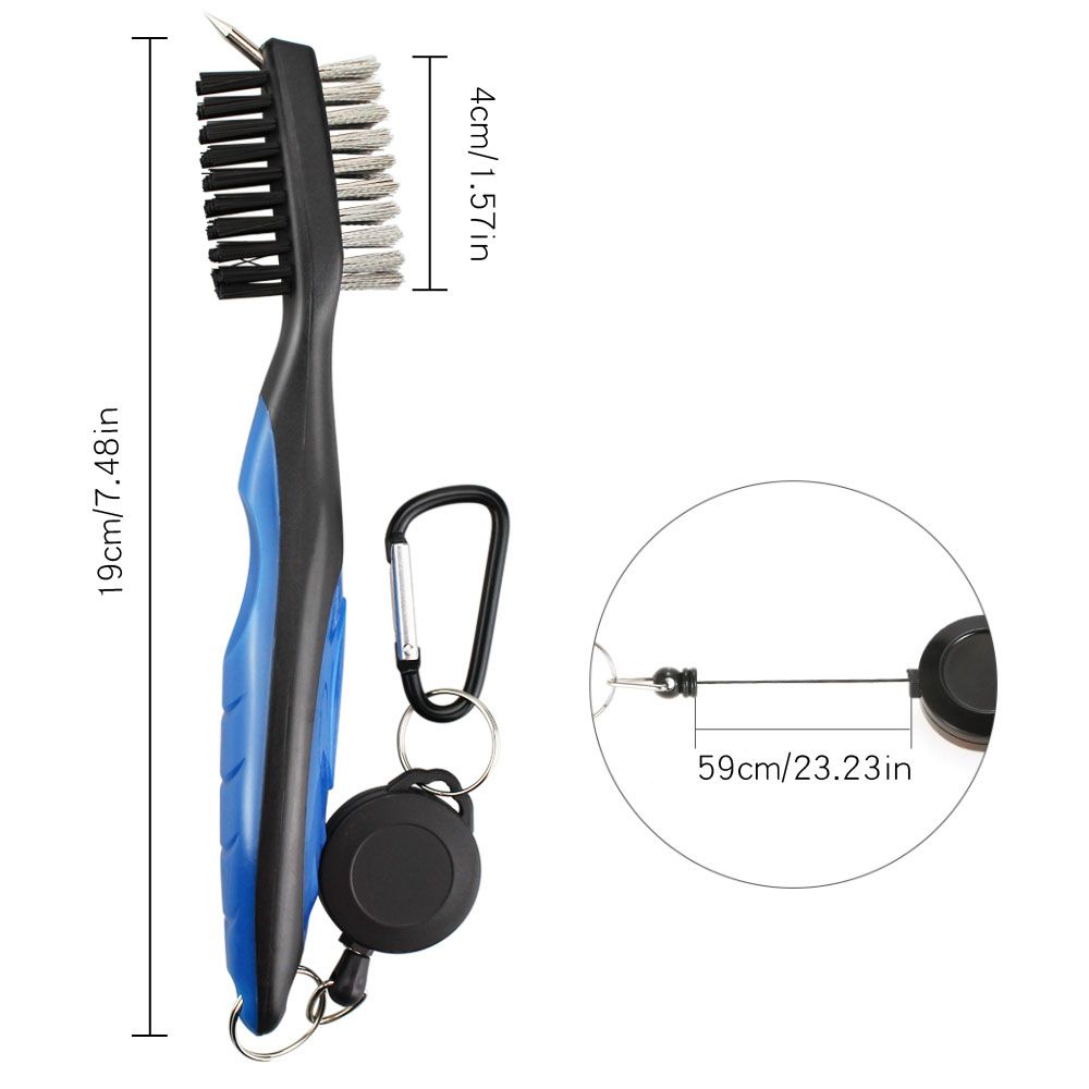 Goods Golf Golf Club Brush Golf Accessories Retractable Groove Cleaner Groove Cleaning Brush