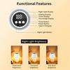 Plastic Flameless Fragrances Diffuser Light Wax Warmer Light for Mood Setting and Relaxation with 10 Hour Runtimes