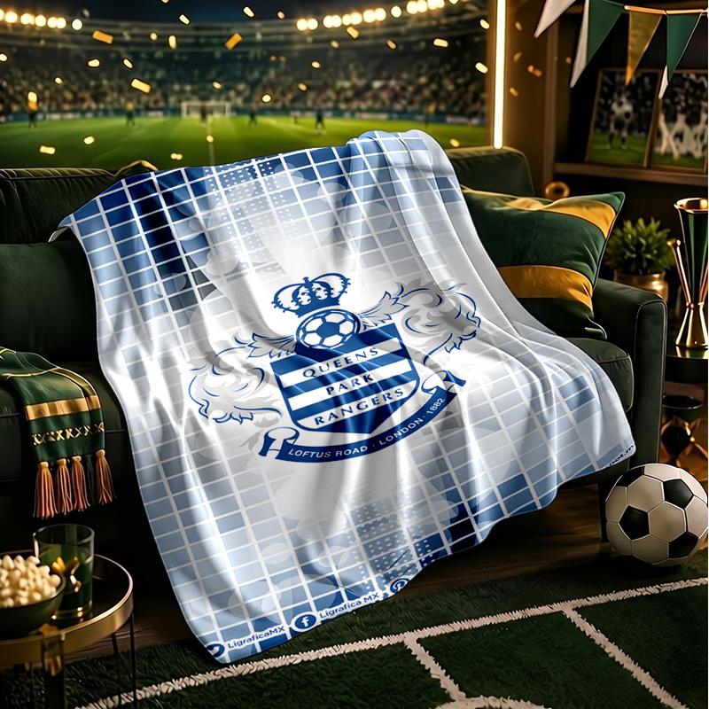 Queen's Rangers Crest Blanket Lightweight Ideal Bedding Blanket Perfect for Travel, Camping, Living Rooms, Offices, Sofas, Fan Christmas gift