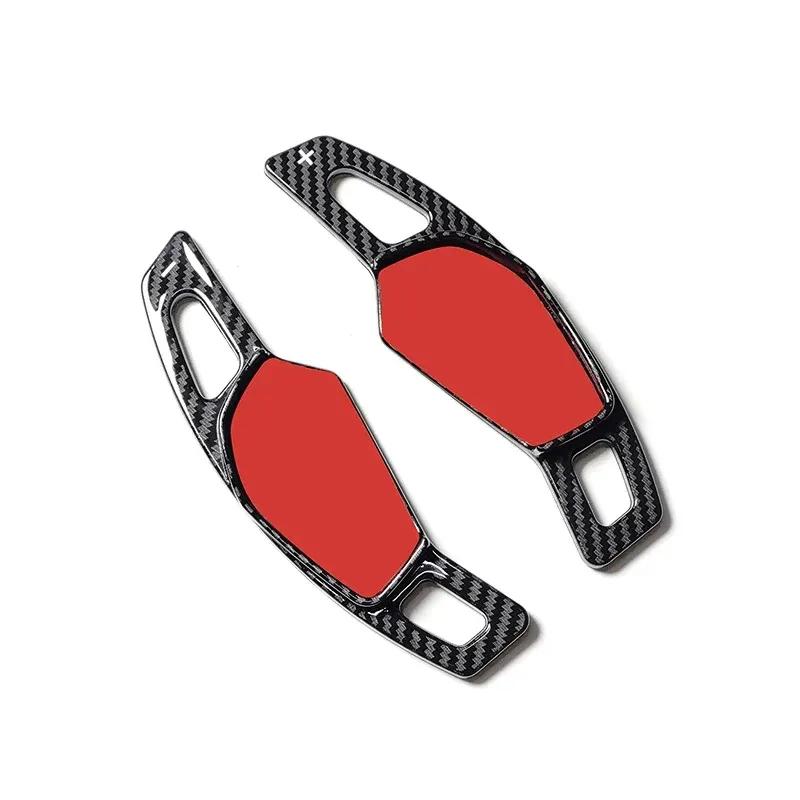 Для Skoda Octavia A8 MK4 ENYAQ RS IV VRS Kodiaq Karoq 2020-2022 Автомобиль Рулевое колесо Лепестки переключения передач Расширители лепестков Стикер DSG Переключение передач