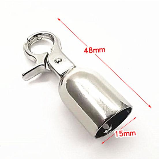 2 шт., концевой стопор для веревочного барьера с крючком, приспособление для изготовления фурнитуры для сумки