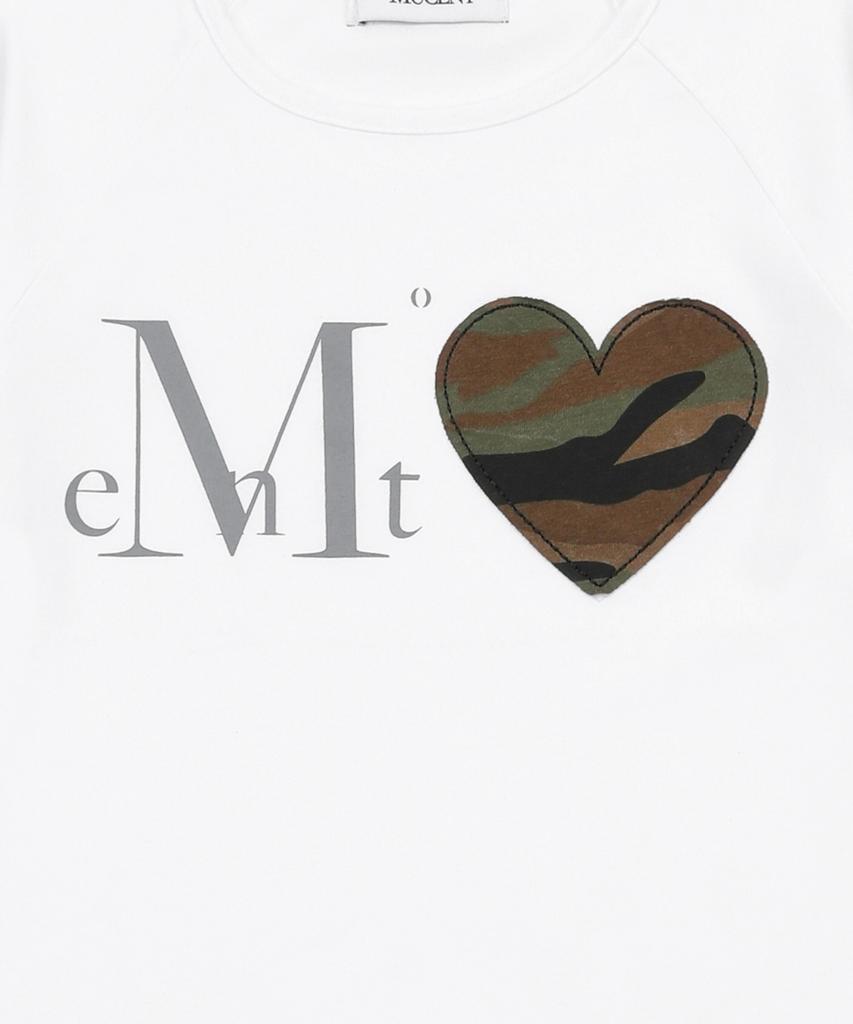 MUCENT Malti Heart Camo Raglan Short Sleeve T-Shirt (3 Colors)