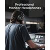 Monitor 60 Professional Studio Headphones,Recording Wired Over Ear Headphones Hi-Res Audio,Soft Comfortable Earmuffs,6.35mm (1/4") Adapter