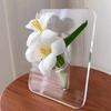 Creative Art Transparent Acrylic Picture Frame Vases Hydroponic Flower Holder Living Room Bedroom Tabletop Ornament Home Decor