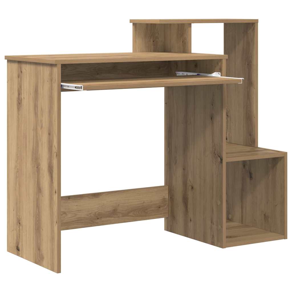 Artisan Oak Desk 106 x 41 x 88.5 cm Particleboard