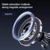 Магнитный держатель для телефона на 360 градусов, крепление на вентиляционное отверстие в автомобиле, кронштейны для GPS с магнитным автомобильным креплением Magsafe для iPhone Xiaomi