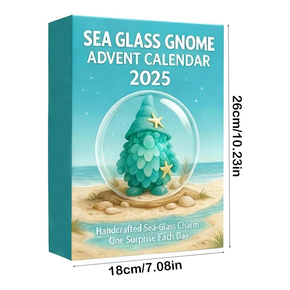 24 Day Xmas Ornaments Calendar Charming Decor & Unforgettable Xmas Present Holiday Mantel Display