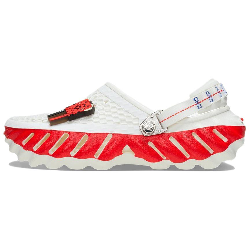 KANGHYUK x Crocs модные шлепанцы из ЭВА для мужчин и женщин в белом и красном цвете