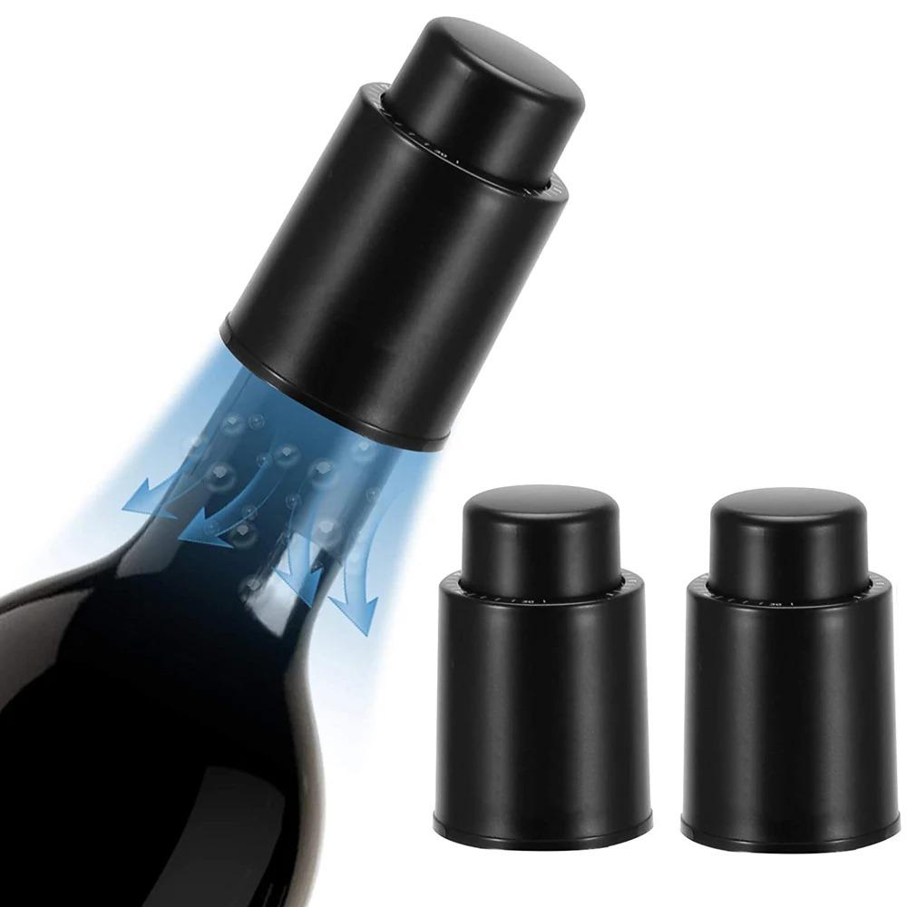 Многоразовая пробка для винных бутылок Wine Savers Вакуумная пробка сохраняет вино по-настоящему свежим