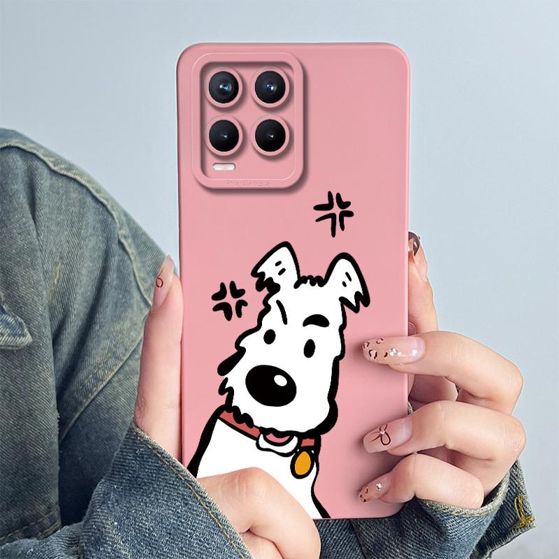 For OPPO Realme 8 4G RMX3085 Phone Case Realme8 Pro 4G RMX3081 Soft Capa Coque Sweet Painted Cartoon Shell Printed Funda Cover