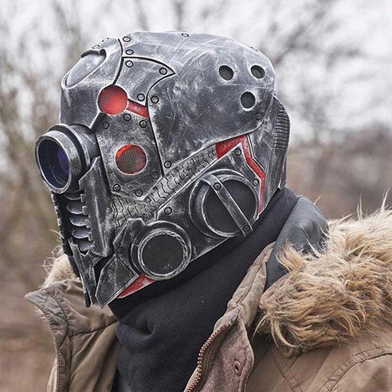 Halloween bio-skull robot mask, party mask