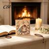 Easter Religious Gift Holy Family Painting DIY Kit, Faux Pearl Art Christmas Catholic for Women Craft Kit Adults, Home Wall Decor Handmade Spiritual