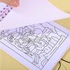 1/4Pcs Creative Interesting Decompression Coloring Book Kids Animal Theme Graffiti Painting Book Bobbie Goods Coloring Book