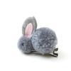 Cute Hair Ball Rabbit Hair Clip Children's Girl Animal Hairpins Korea Simple Hair Accessories Headwear Hairpin