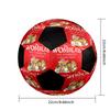 The Wombles Indoor Soccer Ball Colorful Machine Stitched PVC Size 5 Team Training Competition Ready Durable High-Bounce Cool Sports Gift