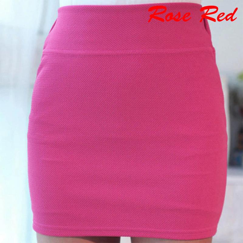 Женские летние мини-юбки на бедрах, однотонные короткие юбки, обтягивающие сексуальные повседневные офисные вечерние юбки