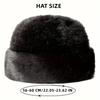 Stylish Winter Beanie Hat for Men & Women - Warm, Comfortable,Outdoor Cold Weather Gear Polyester Material, Outdoor Hat | Minimalist Hat