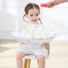 Детская накидка для стрижки с рисунком из мультфильма, водонепроницаемая накидка для стрижки волос, парикмахерский фартук и нагрудник, складной дизайн зонта