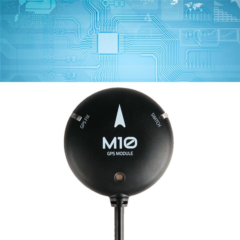 GPS-модуль A28G-M10 с компасом, светодиодным индикатором, новейшей системой спутниковой навигации для полетного контроллера Pix32 Pixhawk