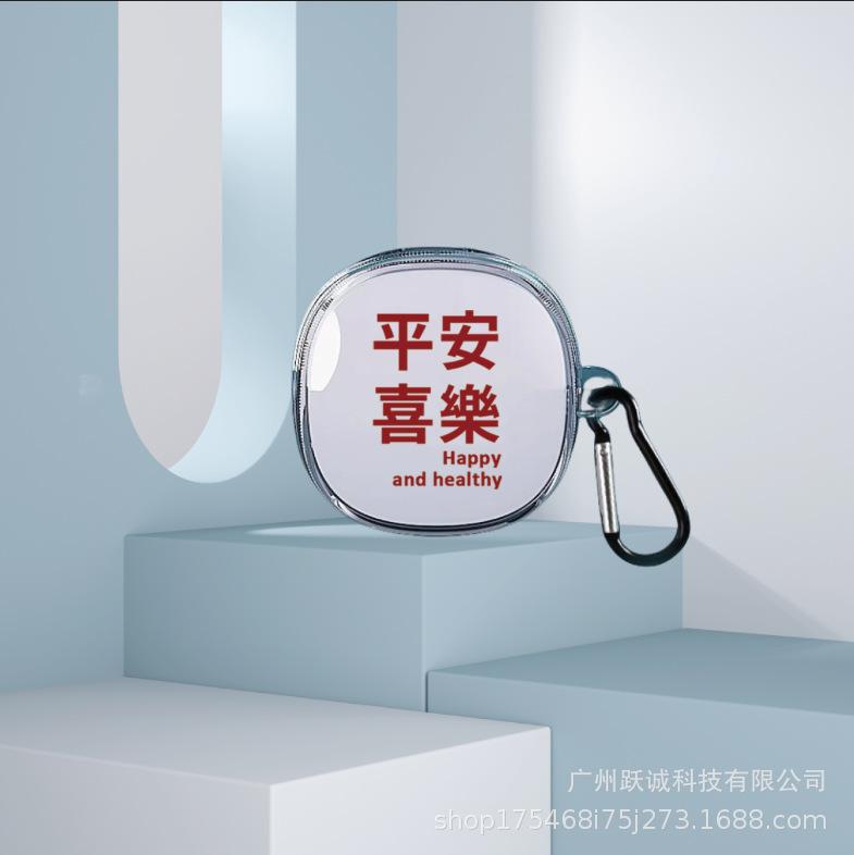 Applicable Beseus wm01 + earphone cover cute cartoon transparent bluetooth earphone soft case wm01 protective case