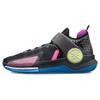 Li Ning Wade Fission 7 Амортизация Износостойкость Отскок Низкие Баскетбольные Кроссовки Мужские Розовый Черный ABPR025-4
