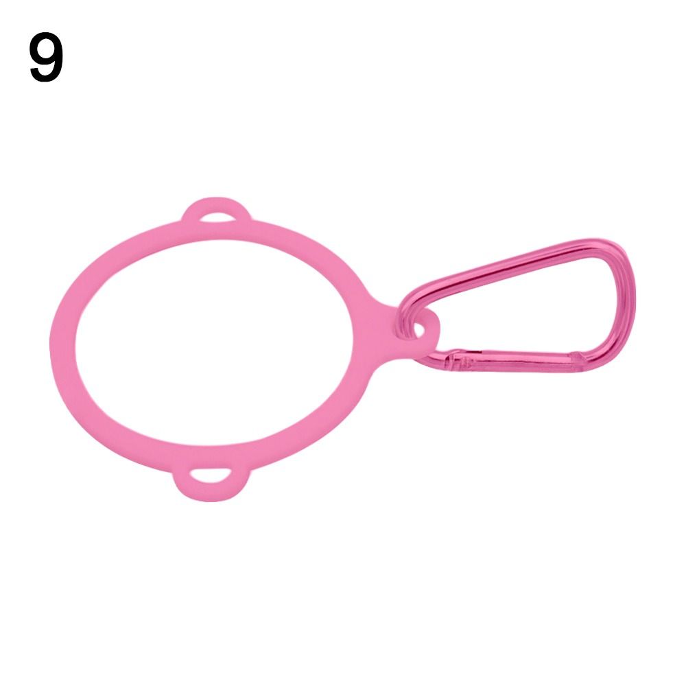 with Carabiner Plastic Ring Buckle New Three Hole Arrival Sports Kettle Hanging Buckle 10 Colors Space Kettle Outdoor Tool