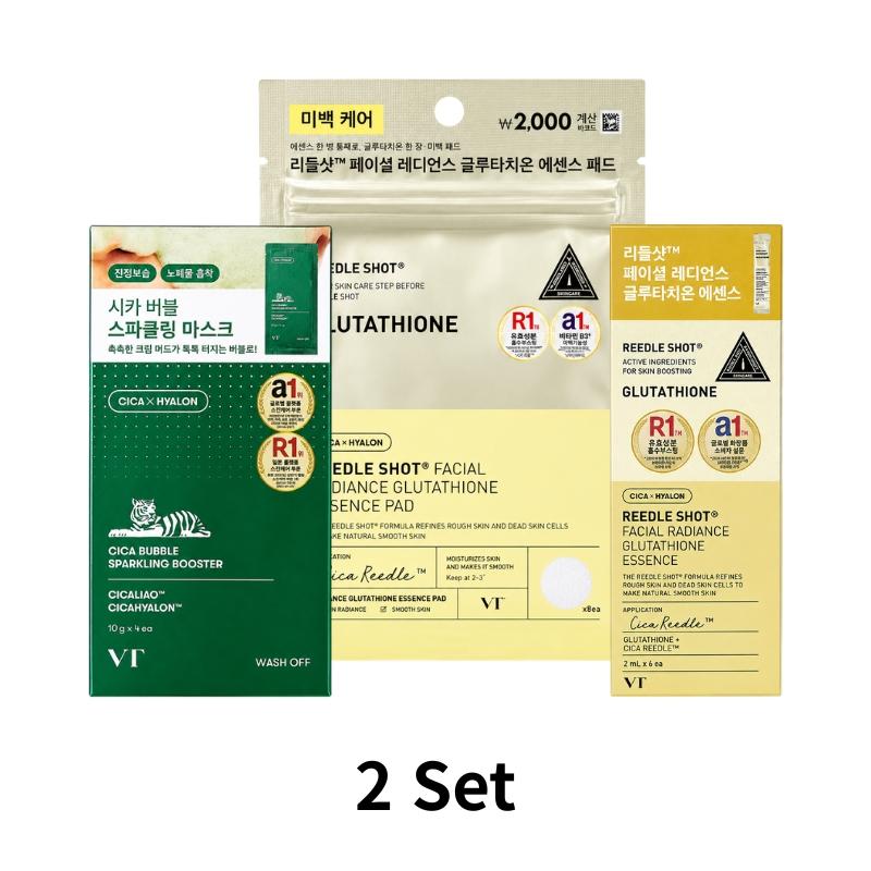 [VT COSMETICS] Soothing & Brightening Care Set