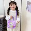 Labubu Новая мультяшная холщовая сумка-шоппер сумка через плечо милая сумочка для маленькой девочки сумка дорожная для отдыха CLE