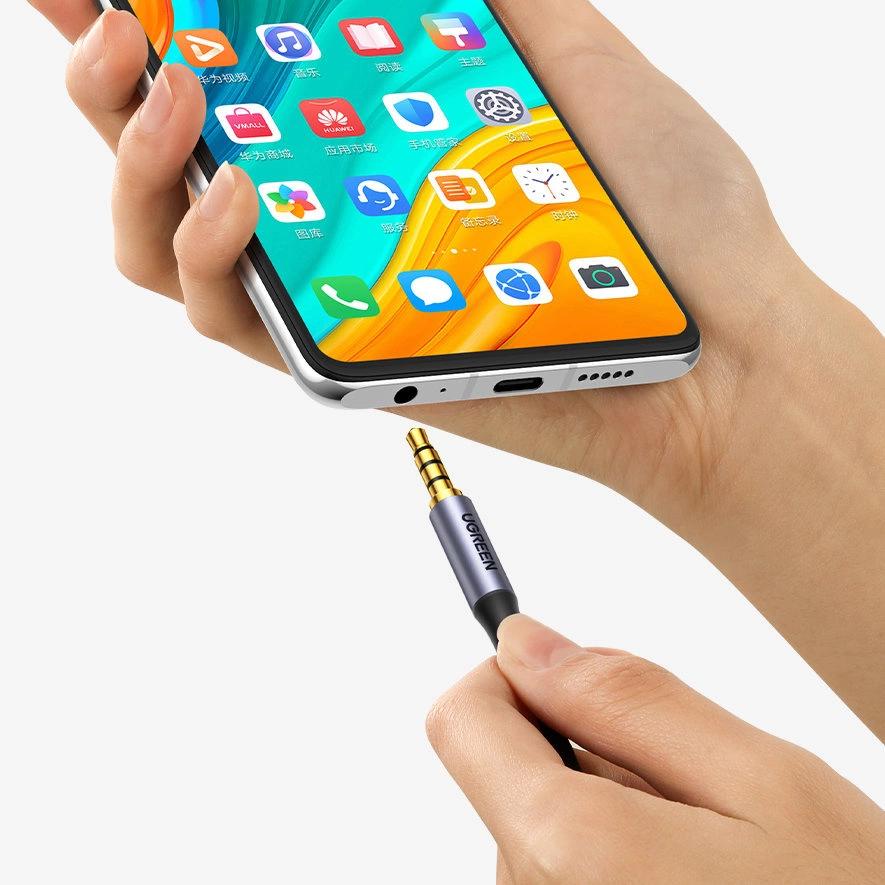 Ugreen Cable Aux Cable Mini Jack 3.5Mm (Male) - Mini Jack 3.5Mm (Male) 3M Black (Av183)