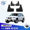Car Fender Flares Mud Sludge Splash Guards for BMW X5 E70 2008-2016 Mud Flaps Mudguards Mudflaps