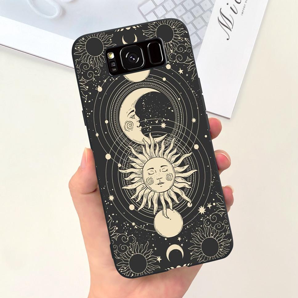 For Samsung Galaxy S8+ 6.2" Case Space Planet Cute Cat Soft Silicone Cover For Samsung S8+ S8 Plus S8 Bumper Phone Case Fundas