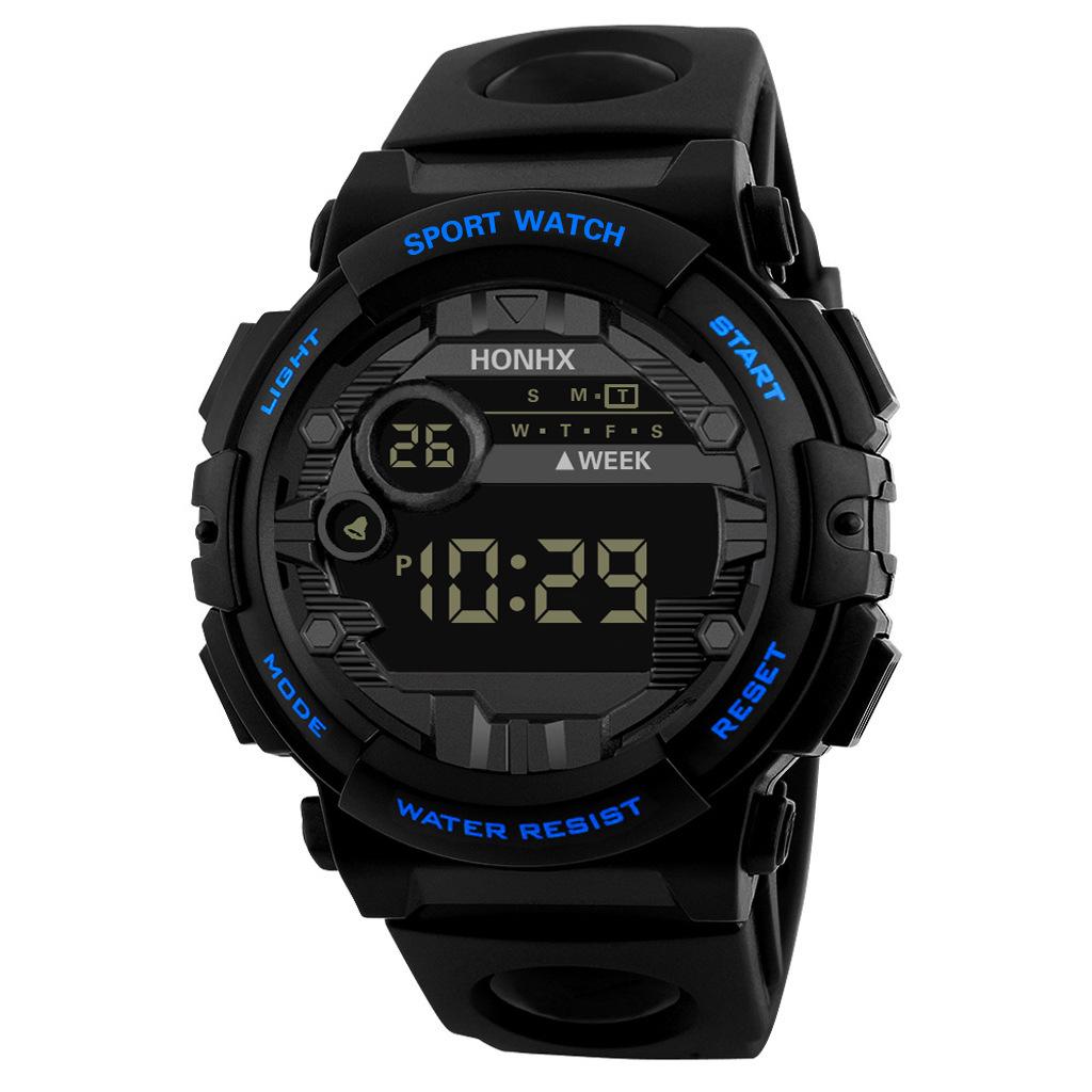 HONHX Multifunctional Luminous Alarm Clock Watch for Men, Women, and Children.