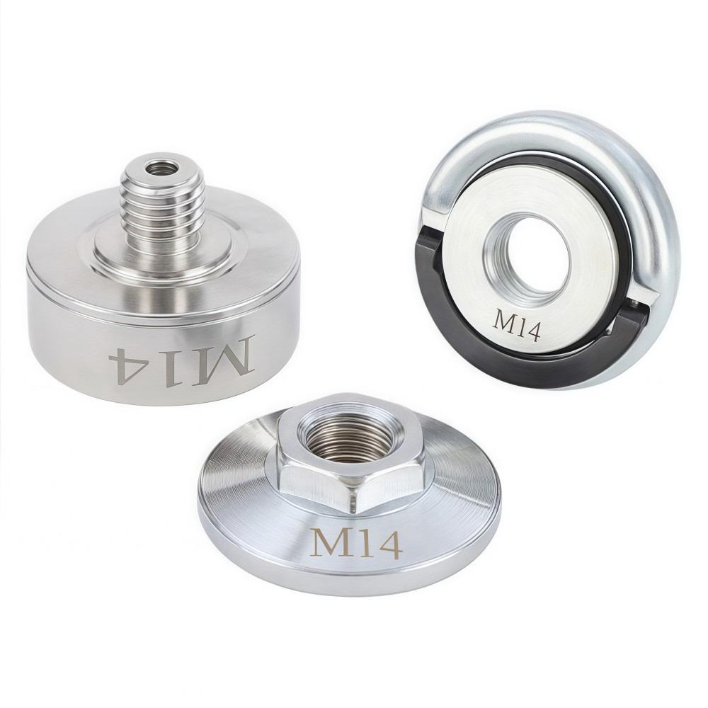 High Strength Angle Grinder M14 Adapter Alloy Steel Heat Resistance X Lock Adapter Durable Wear-resistant