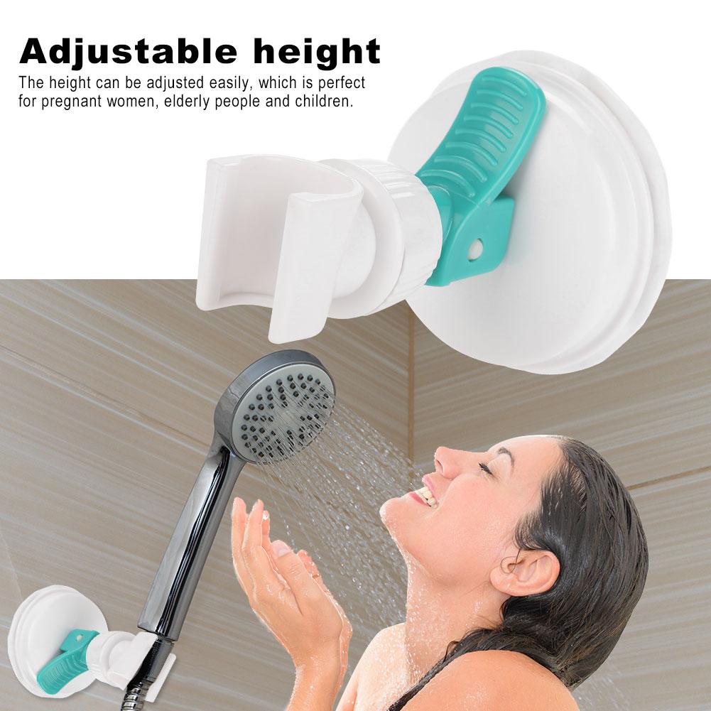 Strong Suction Cup Adjustable Shower Head Holder Barthroom Accessory Showerhead Bracket