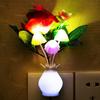 Gift Handmade LED Mushroom Night Lights Pomegranate Bottle Colorful Little Night Light Floral Lamp