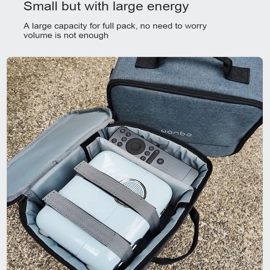 Xiaomi Wanbo T2/X1 Projectors Bag For Mini Projectors Portable Protective Storage Case Projector Accessories Mini Beamer Travel