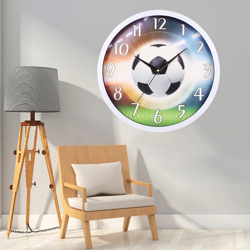 Модные Современные Настенные Часы Гостиная Спальня Настенные Часы Бесшумные Часы Мультяшные Часы Простые Креативные Кварцевые Часы