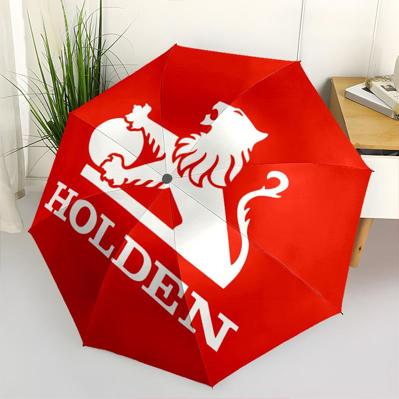 1 шт. Автоматический складной зонт - Дизайн Holden, портативный, складная конструкция, 8 спиц, рождественские и новогодние подарки