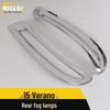 Verano Rear Fog Light Trim & Trunk Fog Light Frame Cover for 15 Models – Electroplated Car Accessory