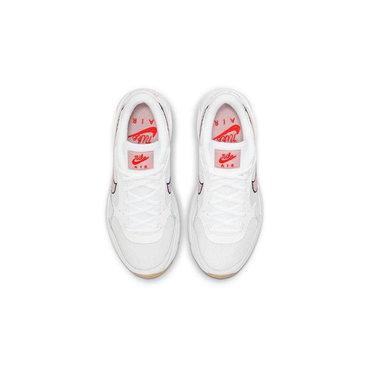 Nike Air Max SC SE GS Photon Dust Pink Glaze Детские кроссовки Белый Чили-Красный DB3087-001