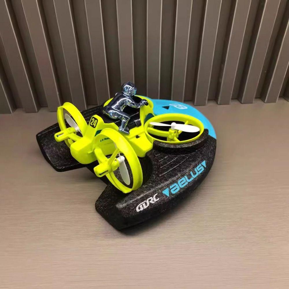Sea Land Air Flight Mini RC Plane EPP Foam RC Helicopter Toys 3 in 1 Quadcopter Boat Home Decor