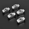 120pcs T Slot Sliding Nut M4 M5 M6 Hardware Fasteners for 3030 Aluminum Profiles